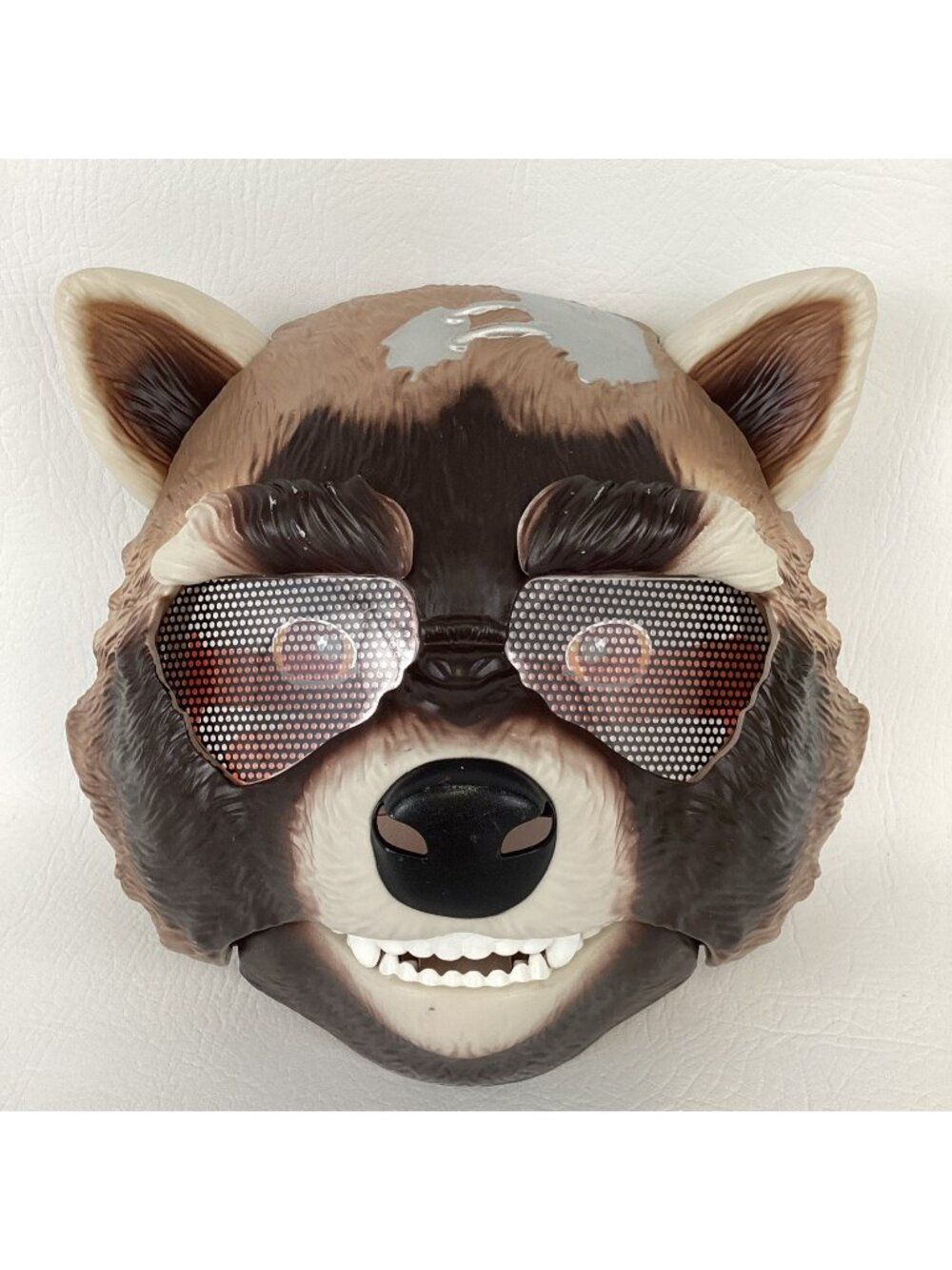Marvel Guardians Of The Galaxy Rocket Raccoon Action Mask Costume 2014 Hasbro